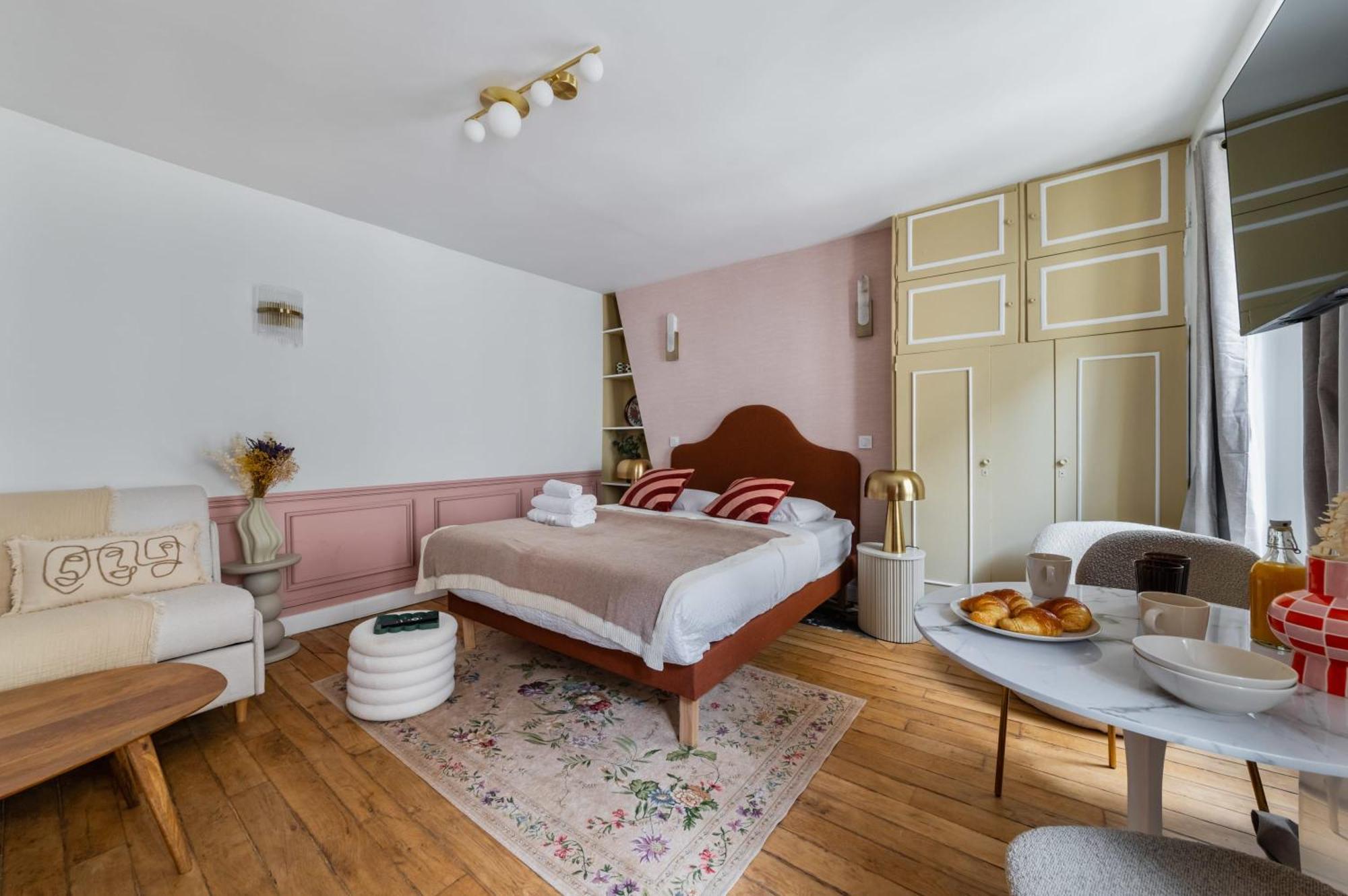 Grand Studio Refait A Neuf Paris 16 - 4P - Flat-Guest Exteriör bild